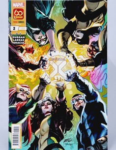 CÓMIC DE KIOSCO PATRULLA X 121 PANINI 2 MARVEL DICIEMBRE...