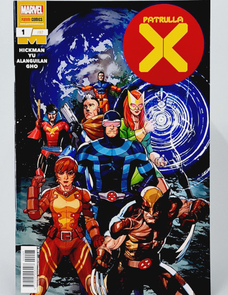 CÓMIC DE KIOSCO PATRULLA X 97 PANINI 1 MARVEL FEBRERO 2020 GRAPA