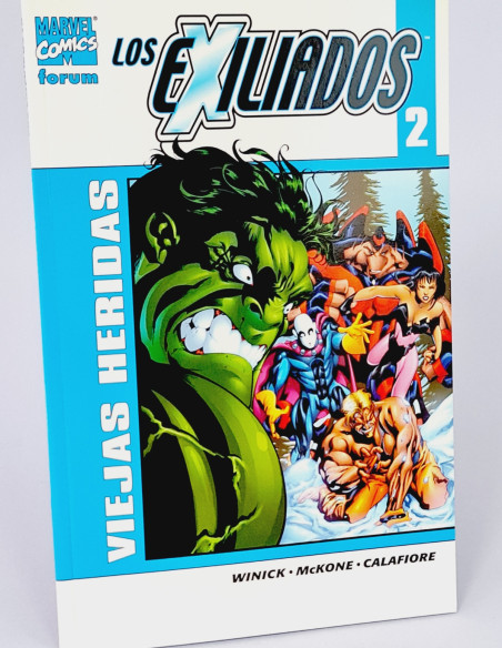 CÓMIC DE KIOSCO LOS EXILIADOS 2 VIEJAS HERIDAS FORUM MARVEL