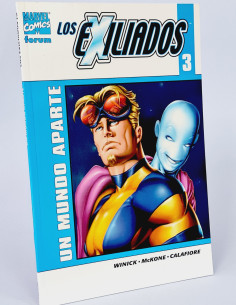 CÓMIC DE KIOSCO LOS EXILIADOS 3 UN MUNDO APARTE FORUM MARVEL
