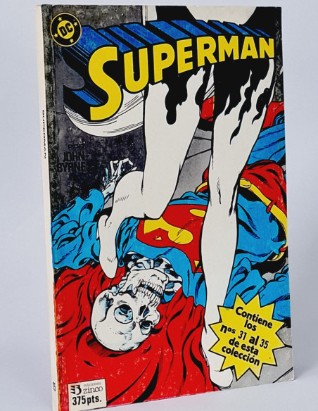 CÓMIC SUPERMAN 15 RETAPADO 31 AL 35 MARVEL SUPERHEROES ZINCO MUY BUEN ESTADO