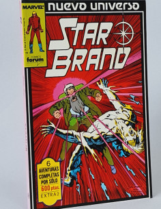 CÓMIC EXCELENTE STAR BRAND 2 EXTRA RETAPADO MARVEL...