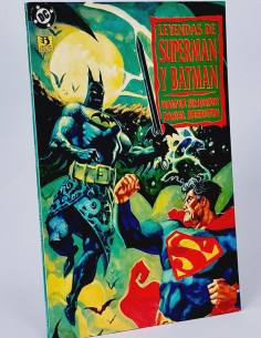 CÓMIC LEYENDAS DE SUPERMAN Y BATMAN ZINCO DC LIBRO 3...