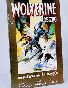 CÓMIC WOLVERINE 9 LOBEZNO AVENTURA JUNGLA FORUM MARVEL...