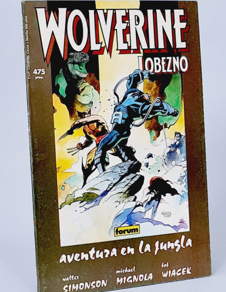 CÓMIC WOLVERINE 9 LOBEZNO AVENTURA JUNGLA FORUM MARVEL PRESTIGIO MUY BUEN ESTADO