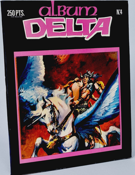 CÓMIC ALBUM DELTA 4 RETAPADO ZINCO MUY BUEN ESTADO
