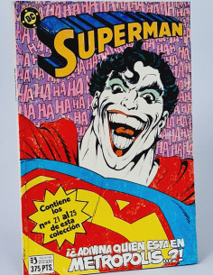 CÓMIC SUPERMAN 13 RETAPADO 21 AL 25 MARVEL SUPERHEROES...