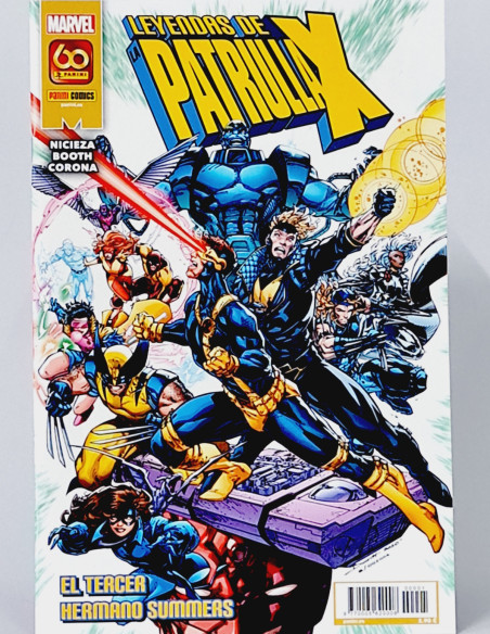 CÓMIC DE KIOSCO LEYENDAS DE PATRULLA X 1 PANINI MARVEL AGOSTO 2021