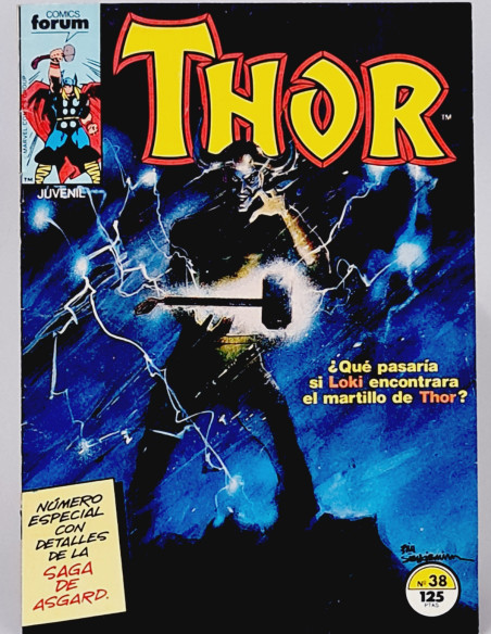 CÓMIC THOR 38 FORUM MARVEL VOL1 VOLUMEN VOL.1 MUY BUEN ESTADO