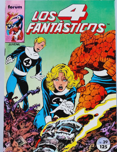 CÓMIC LOS 4 FANTASTICOS 39 FORUM MARVEL VOL1 VOLUMEN...