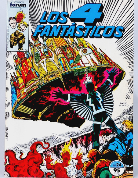 CÓMIC LOS 4 FANTASTICOS 24 FORUM MARVEL VOL1 VOLUMEN VOL.1 MUY BUEN ESTADO