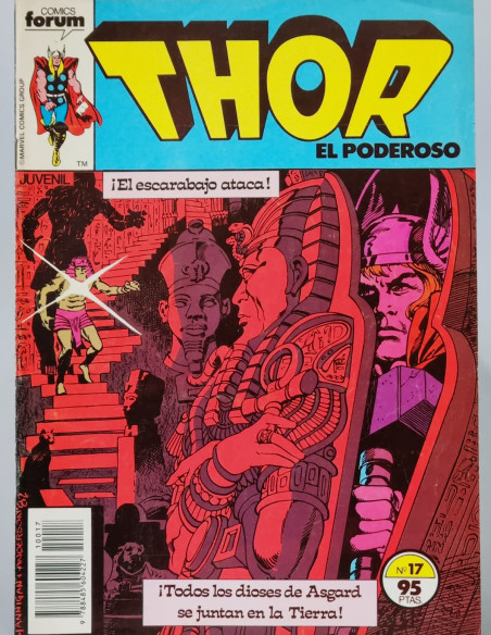 CÓMIC CASI EXCELENTE THOR 17 FORUM MARVEL VOL1 VOLUMEN VOL.1
