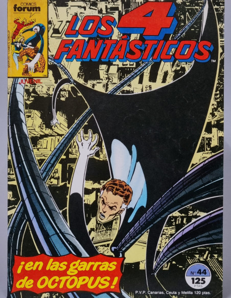 CÓMIC CASI EXCELENTE FANTÁSTICOS 44 FORUM MARVEL VOL1 VOLUMEN VOL.1