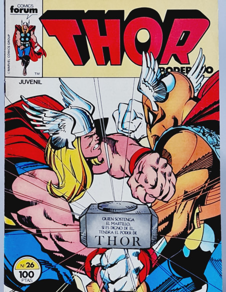 CÓMIC THOR 26 FORUM MARVEL VOL1 VOLUMEN VOL.1 MUY BUEN ESTADO