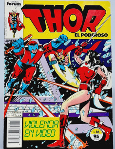 CÓMIC CASI EXCELENTE THOR 18 FORUM MARVEL VOL1 VOLUMEN VOL.1