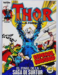 CÓMIC CASI EXCELENTE THOR 36 FORUM MARVEL VOL1 VOLUMEN VOL.1