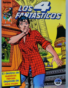 CÓMIC CASI EXCELENTE LOS 4 FANTÁSTICOS 59 FORUM MARVEL...