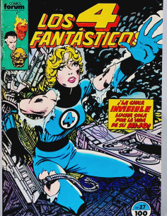 CÓMIC LOS 4 FANTASTICOS 27 FORUM MARVEL VOL1 VOLUMEN...