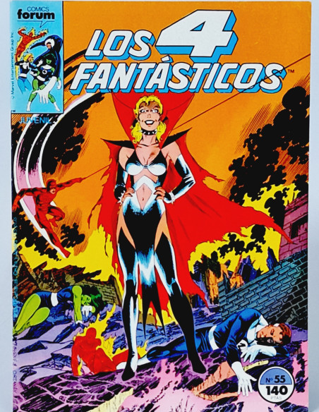 CÓMIC DE KIOSCO LOS 4 FANTÁSTICOS 55 FORUM MARVEL VOL1 VOLUMEN VOL.1