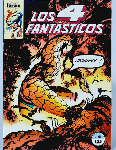 CÓMIC DE KIOSCO LOS 4 FANTÁSTICOS 41 FORUM MARVEL VOL1 VOLUMEN VOL.1