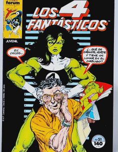 CÓMIC DE KIOSCO LOS 4 FANTÁSTICOS 51 FORUM MARVEL VOL1...