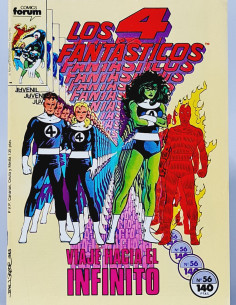 CÓMIC DE KIOSCO LOS 4 FANTÁSTICOS 56 FORUM MARVEL VOL1...