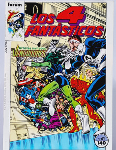 CÓMIC DE KIOSCO LOS 4 FANTÁSTICOS 61 FORUM MARVEL VOL1...