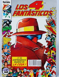 CÓMIC EXCELENTE LOS 4 FANTÁSTICOS 67 FORUM MARVEL VOL1...