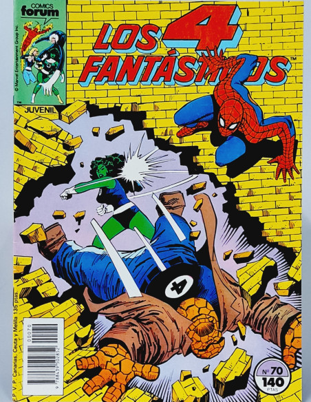 CÓMIC EXCELENTE LOS 4 FANTÁSTICOS 70 FORUM MARVEL VOL1 VOLUMEN VOL.1