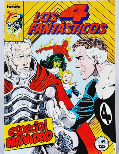 CÓMIC EXCELENTE LOS 4 FANTÁSTICOS 49 FORUM MARVEL VOL1...