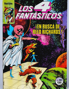 CÓMIC EXCELENTE LOS 4 FANTÁSTICOS 40 FORUM MARVEL VOL1...