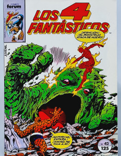 CÓMIC EXCELENTE LOS 4 FANTÁSTICOS 42 FORUM MARVEL VOL1...