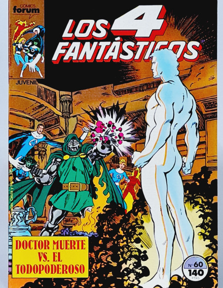CÓMIC EXCELENTE LOS 4 FANTÁSTICOS 60 FORUM MARVEL VOL1 VOLUMEN VOL.1