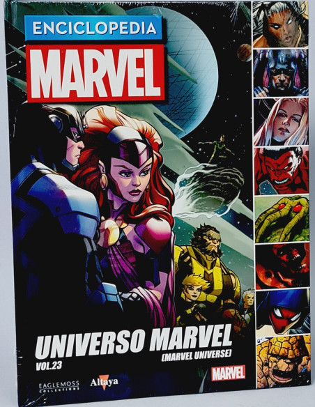 CÓMIC PRECINTADO ENCICLOPEDIA MARVEL 98 UNIVERSO VOL.23 ALTAYA