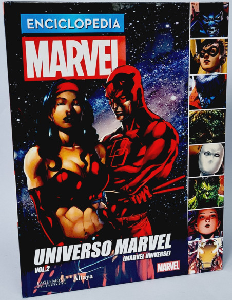 CÓMIC PRECINTADO ENCICLOPEDIA MARVEL 77 UNIVERSO VOL.2 ALTAYA