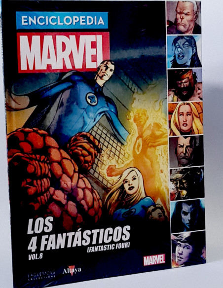 CÓMIC PRECINTADO ENCICLOPEDIA MARVEL 58 LOS 4 FANTÁSTICOS VOL.8 ALTAYA