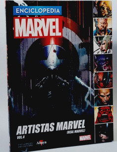 CÓMIC PRECINTADO ENCICLOPEDIA MARVEL 70 ARTISTAS VOL.4...