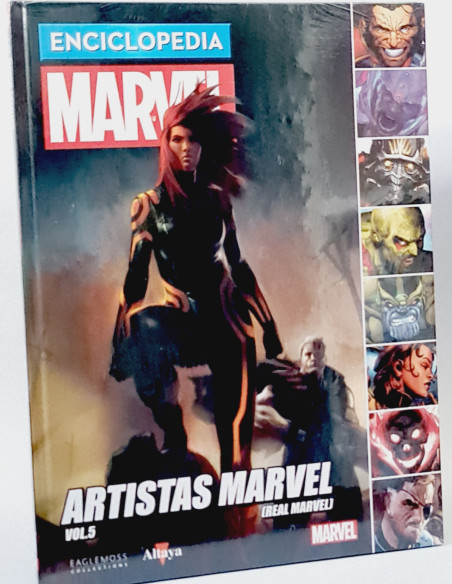 CÓMIC PRECINTADO ENCICLOPEDIA MARVEL 75 ARTISTAS VOL.5 ALTAYA
