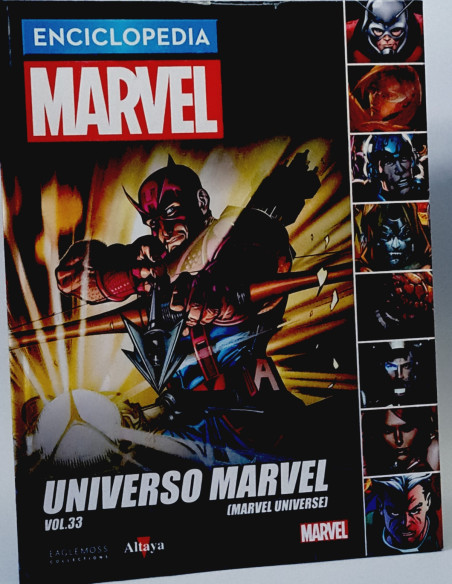 CÓMIC PRECINTADO ENCICLOPEDIA MARVEL 108 UNIVERSO VOL.33 ALTAYA