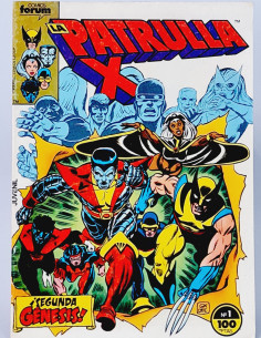 CÓMIC LA PATRULLA X 1 SEGUNDA GÉNESIS FORUM MARVEL VOL1...