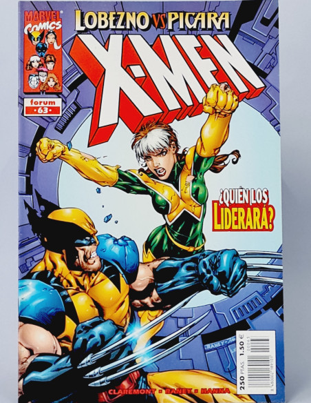 CÓMIC DE KIOSCO X-MEN 63 FORUM MARVEL LOBEZNO Y PICARA GRAPA VOL2 VOL.2 VOLUMEN