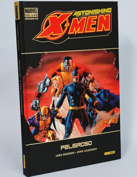 CÓMIC EXCELENTE X-MEN 2 PELIGROSO ASTONISHING MARVEL DELUXE PANINI TAPA DURA