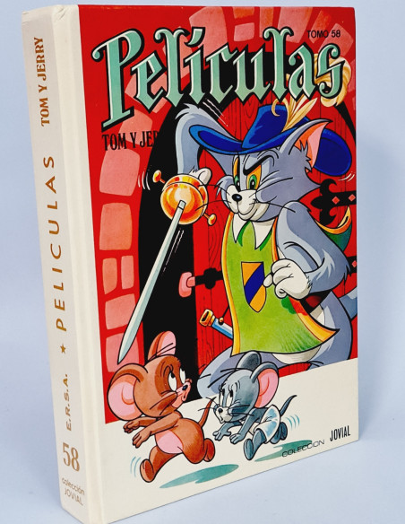 CÓMIC EXCELENTE PELICULAS TOMO 58 TOM Y JERRY DISNEY COLECCIÓN JOVIAL ERSA