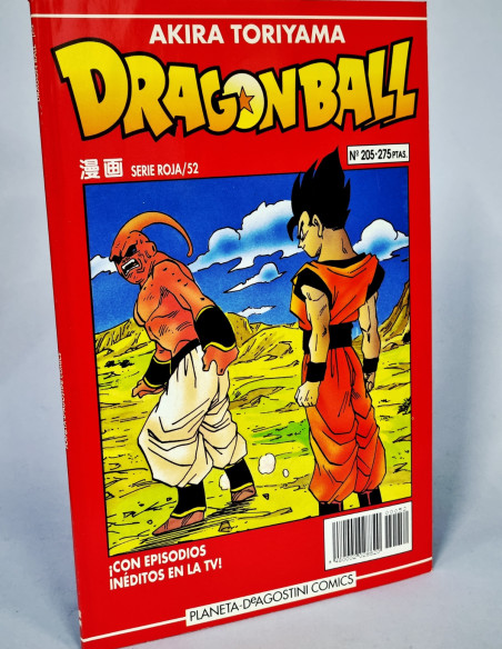 CÓMIC EXCELENTE DRAGÓN BALL 205 SERIE ROJA 52 PLANETA DE AGOSTINI AKIRA TORIYAMA