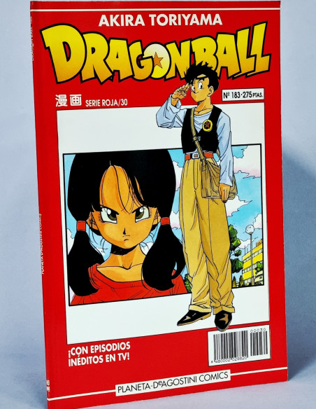 CÓMIC DE KIOSCO DRAGÓN BALL 183 SERIE ROJA 30 PLANETA DE AGOSTINI AKIRA TORIYAMA