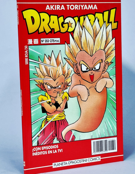 CÓMIC DE KIOSCO DRAGÓN BALL 203 SERIE ROJA 50 PLANETA DE AGOSTINI AKIRA TORIYAMA