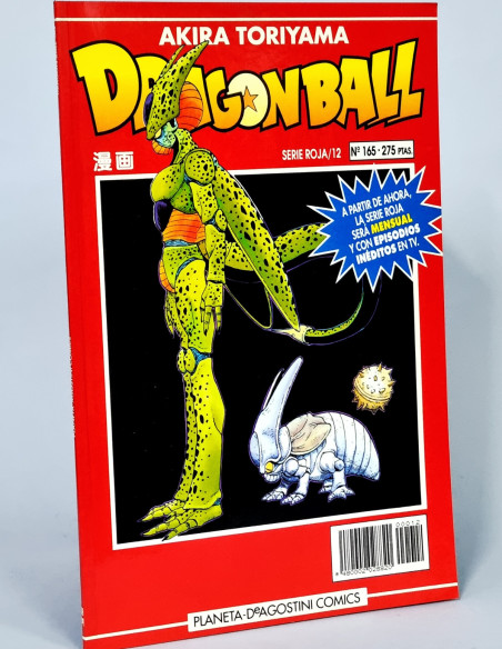 CÓMIC DE KIOSCO DRAGÓN BALL 165 SERIE ROJA 12 PLANETA DE AGOSTINI AKIRA TORIYAMA