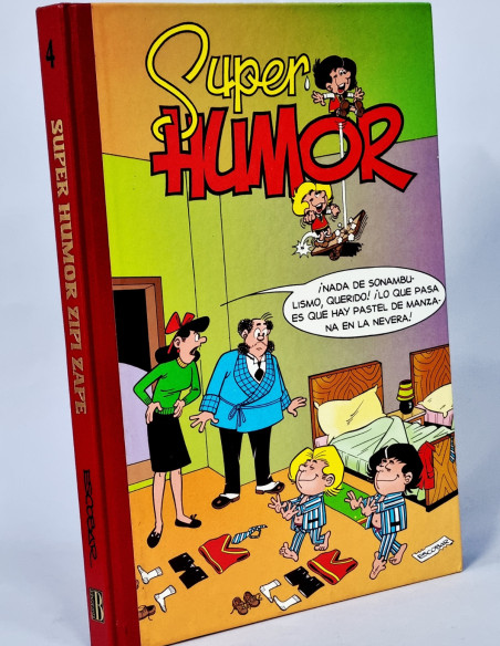 CÓMIC EXCELENTE SUPER HUMOR ZIPI Y ZAPE 4 PRIMERA EDICIÓN EDCIONES B ESCOBAR