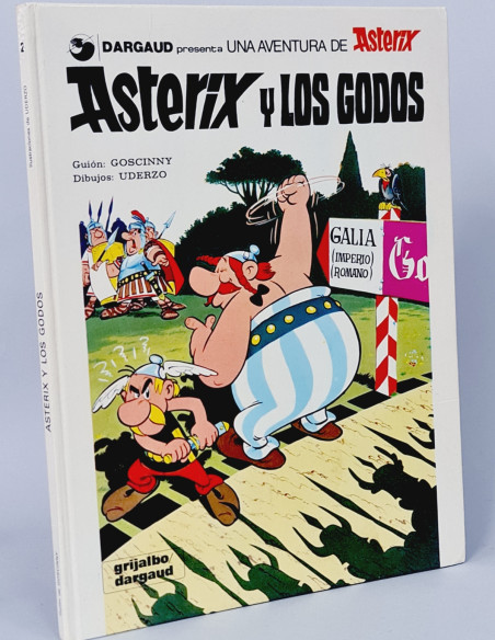 CÓMIC EXCELENTE ASTERIX Y LOS GODOS 2 EDICIONES GRIJALBO DARGAUD TAPA DURA