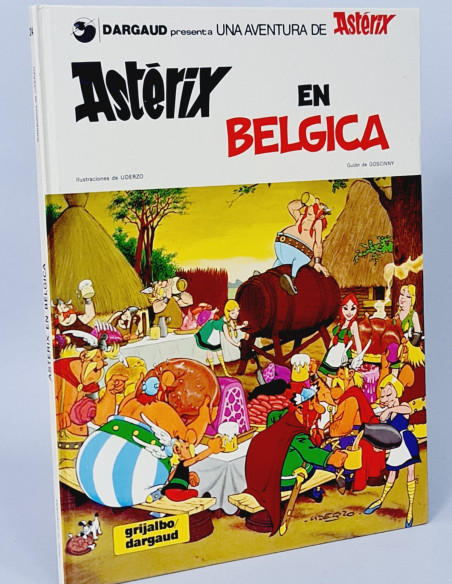 CÓMIC EXCELENTE ASTERIX EN BÉLGICA 24 EDICIONES GRIJALBO DARGAUD TAPA DURA